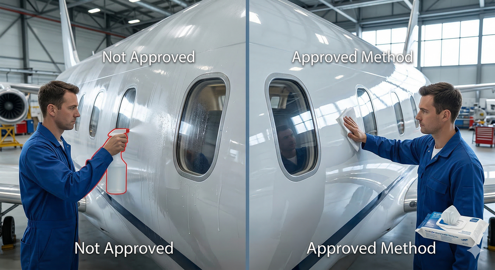 Aviation Surface Cleaning: Approved vs Restricted Products
