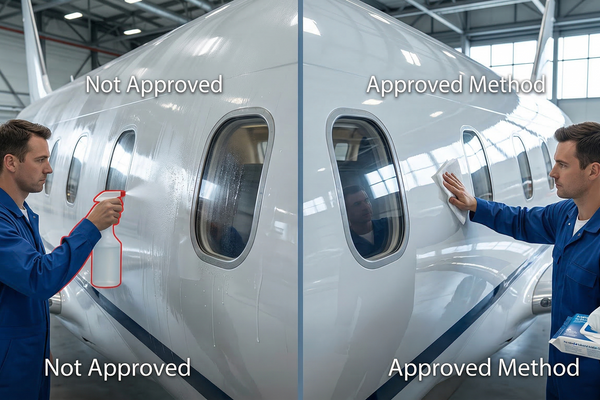 Aviation Surface Cleaning: Approved vs Restricted Products